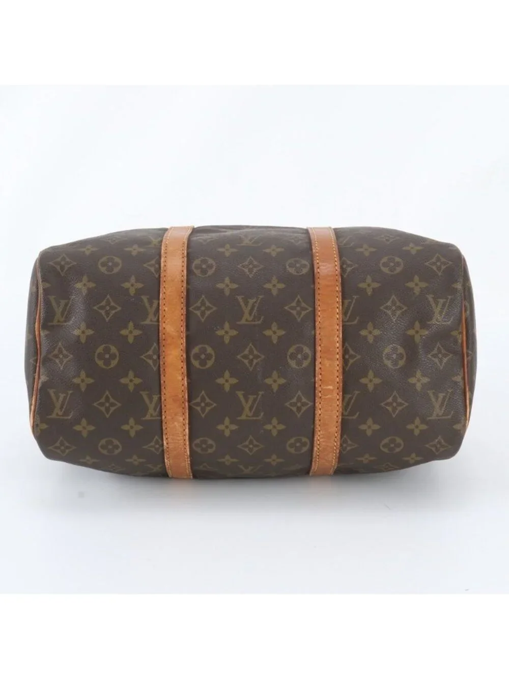 Louis Vuitton Monogram Sac Suple 35 Leather Boston Bag Tote